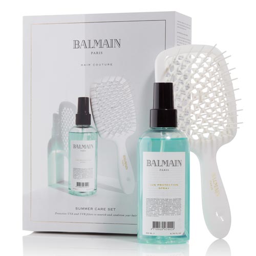 MUSIM PANAS PERAWATAN SET: SPRAY DAN SIKAT - BALMAIN