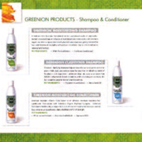 PRODUCTES GREENION - ingredients natual